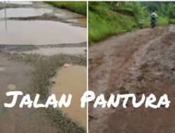 Kondisi Jalan di Pagelaran Utara Sangat memprihatinkan