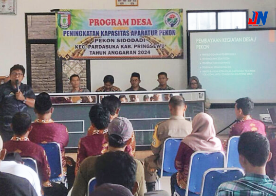 Pekon Sidodadi Pardasuka Mengadakan Pebingkatan Kapasitas Aparatur