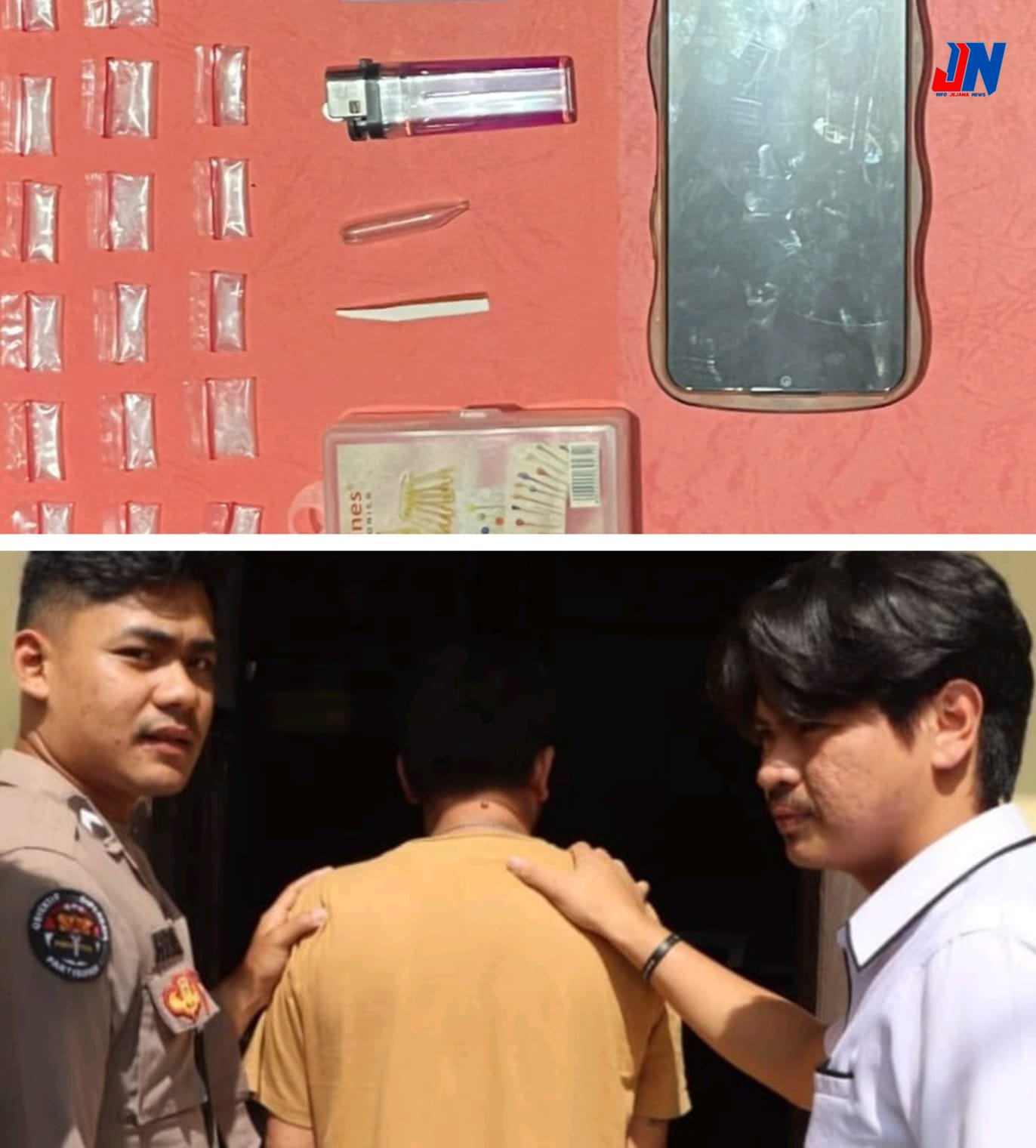 Satresnarkoba Polres Tanggamus Berhasil Tangkap Warga Diduga Pengedar Sabu