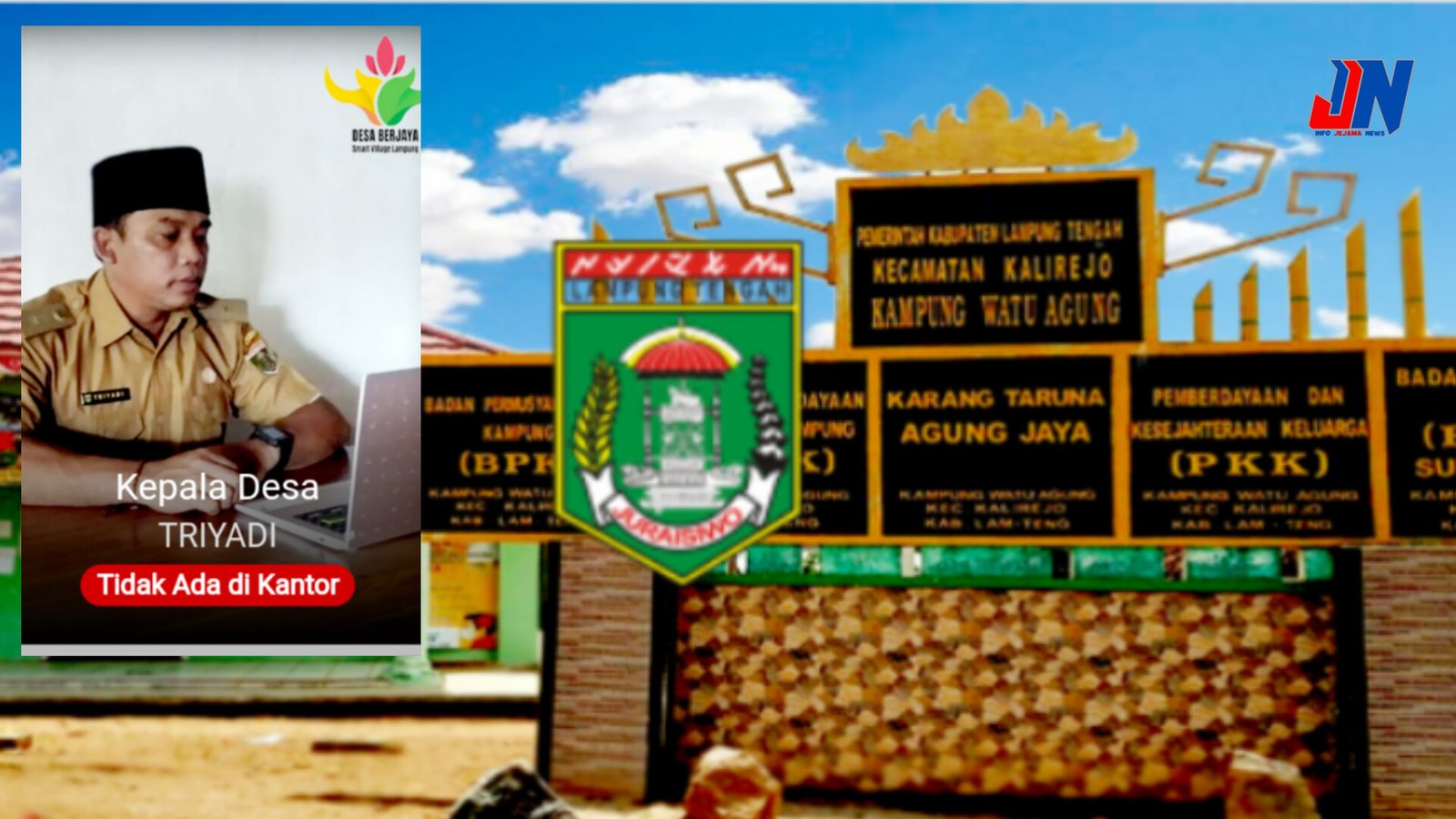 Kepala Kampung Watu Agung Tak Kunjung Masuk Kantor, Warga Kesulitan Urus Surat