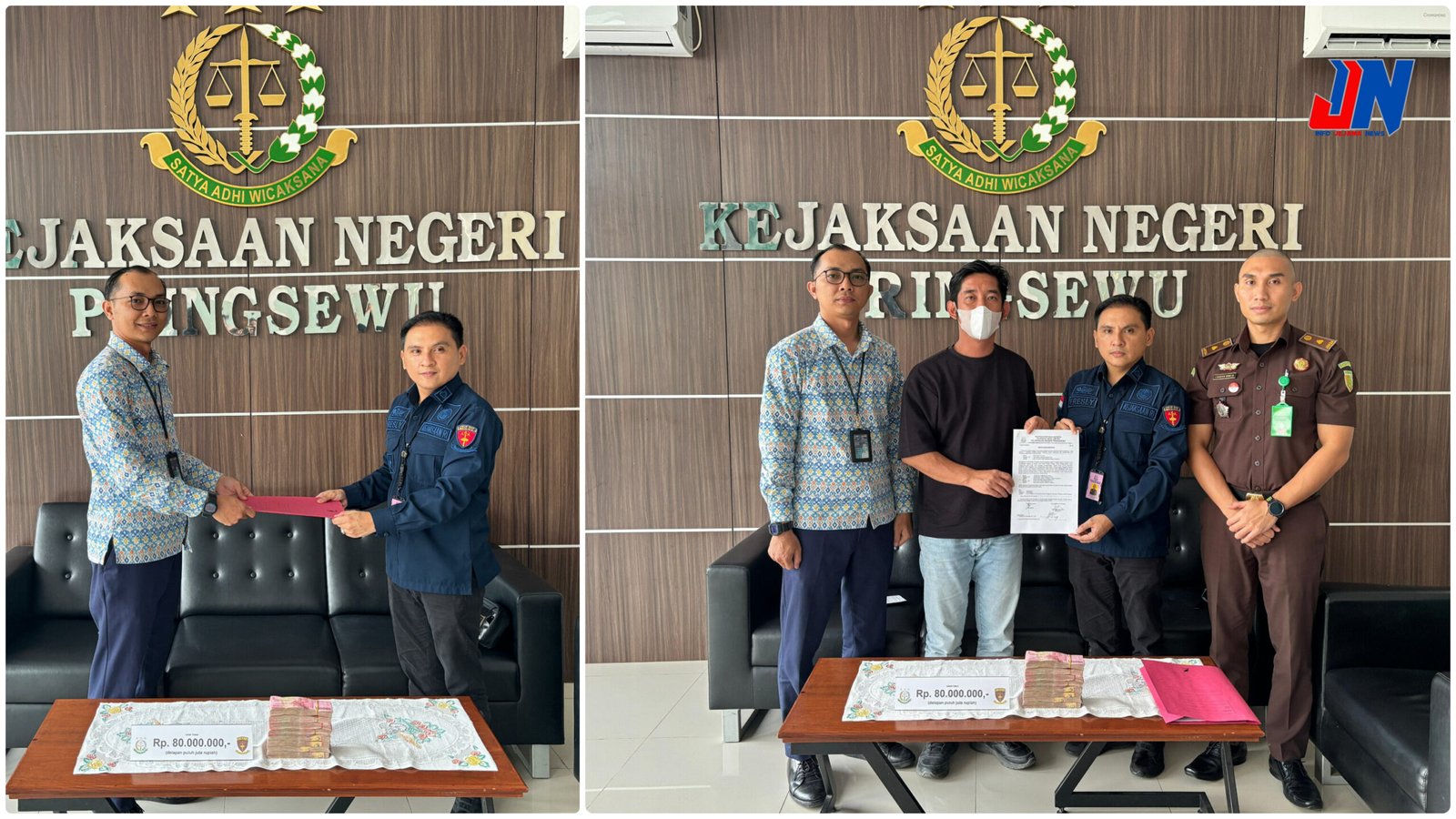 Kejari Pringsewu Pulihkan Rp494 Juta Kasus LPTQ