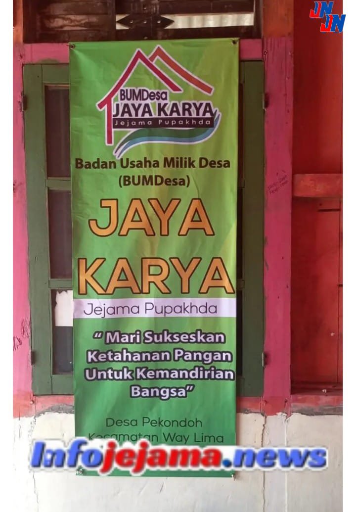 BumDes-Pekondoh Resmi Bentuknya Menunjukkan Gebrakan Dan Dukungan Sektor Tani Lokal.