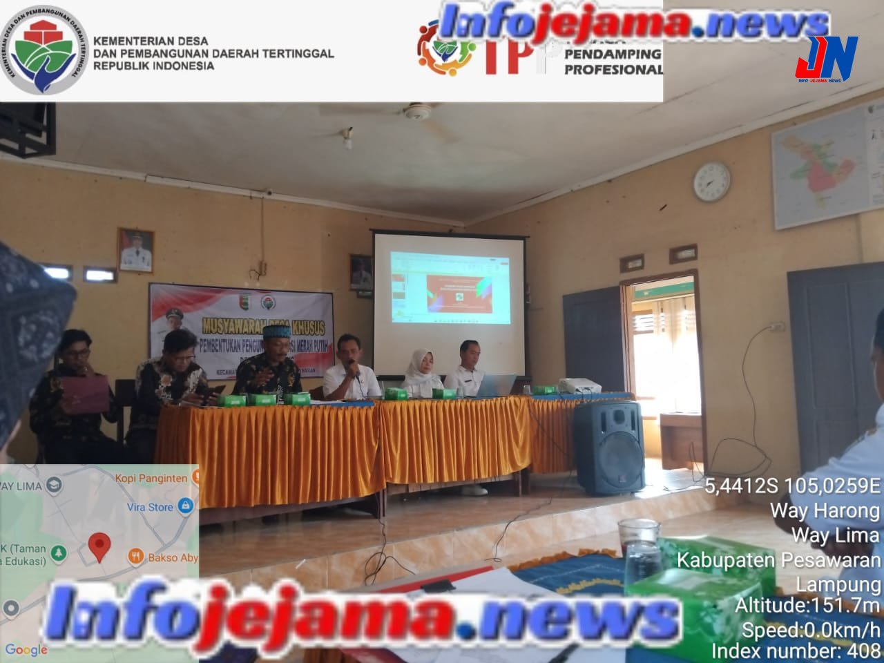 Desa Way Harong Selenggarakan Musdessus: Bentuk Koperasi Desa ‘Merah Putih’ dan Program Ketahanan Pangan