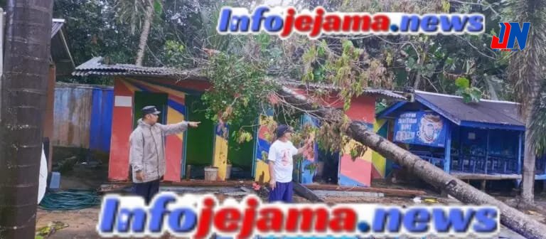 Polsek Kedondong Tanggap Bencana, Bantu Warga Korban Angin Kencang di Way Lima Mei 29, 2025