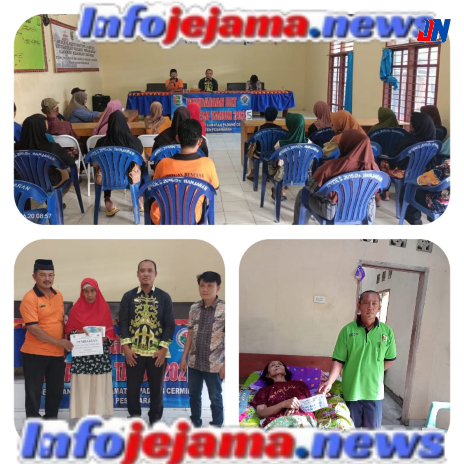 Pemdes Banjaran Salurkan BLT Dana Desa Triwulan II Tahun 2025 kepada 22 KPM