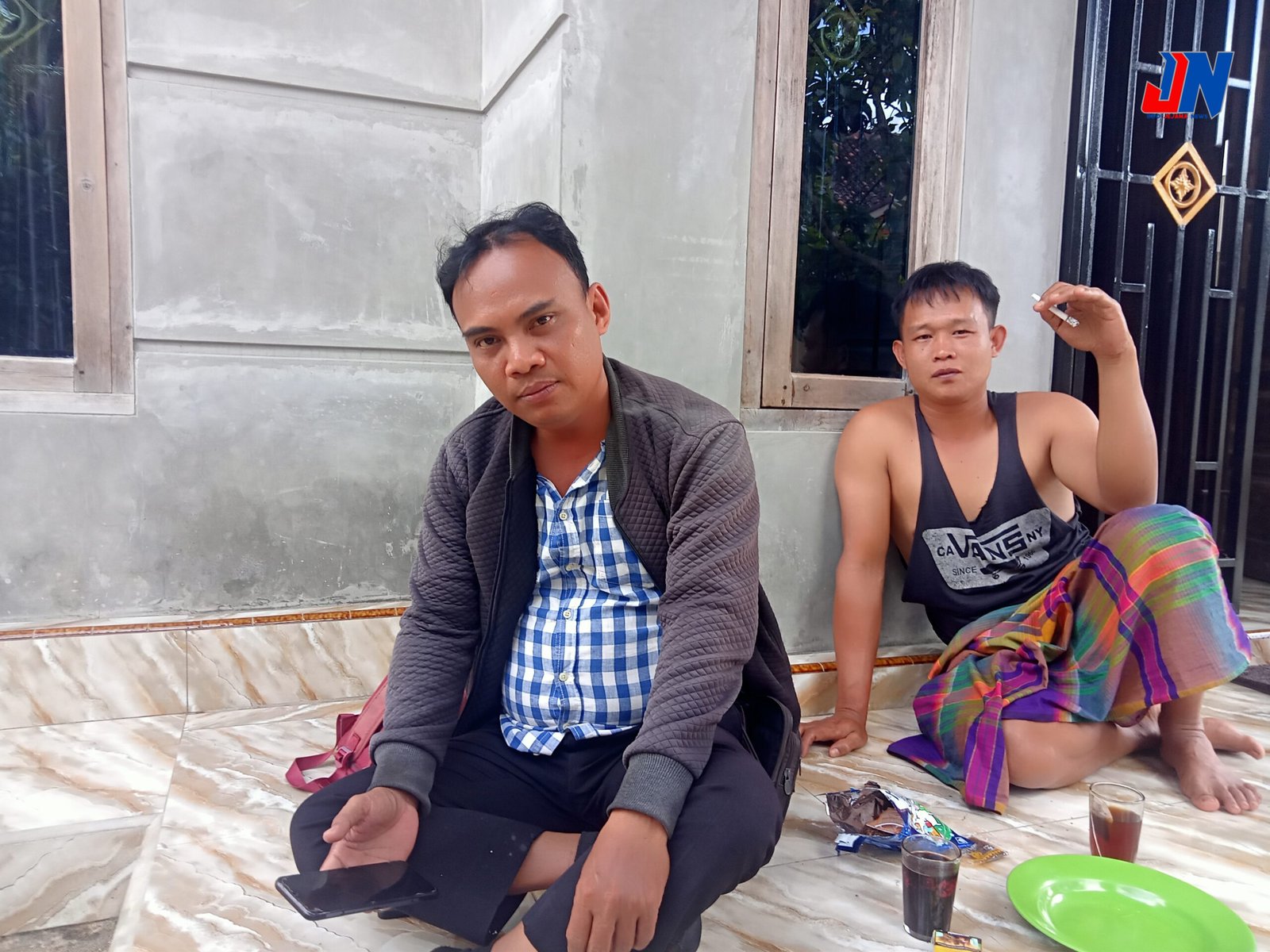 Ngopi Sore, Rekan Media dan Warga Gunung Megang Jalin Keakraban