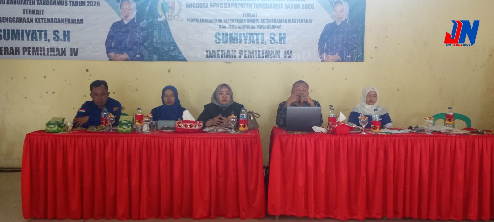 Sosialisasi Ranperda Ketertiban Umum 2026 Dilaksanakan, Sumiyati S.H.: Wujudkan Tanggamus Aman dan Harmonis
