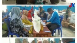 Pekon Air Naningan Bagikan Bantuan Beras dan Minyak Goreng kepada 658 Penerima KPN