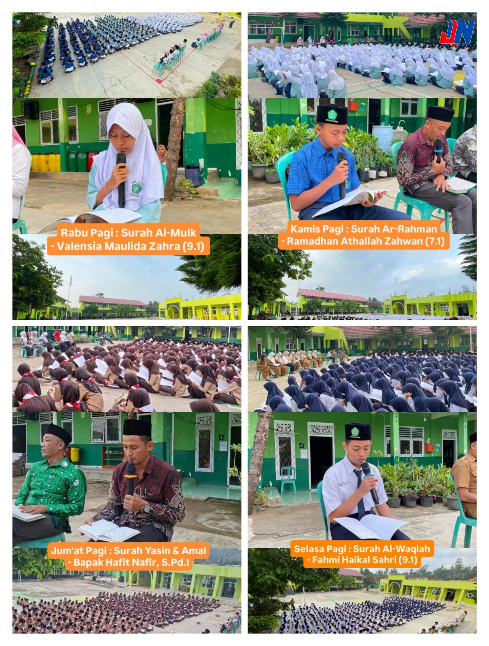 SMP Islam Kebumen Rutin Gelar Kegiatan Membaca Al-Qur’an Setiap Selasa Rabu Kamis dan Jumat