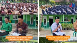 Tanamkan Nilai Keagamaan, SMP Islam Kebumen Tanggamus Gelar Kegiatan Rutin Membaca Al-Qur’an